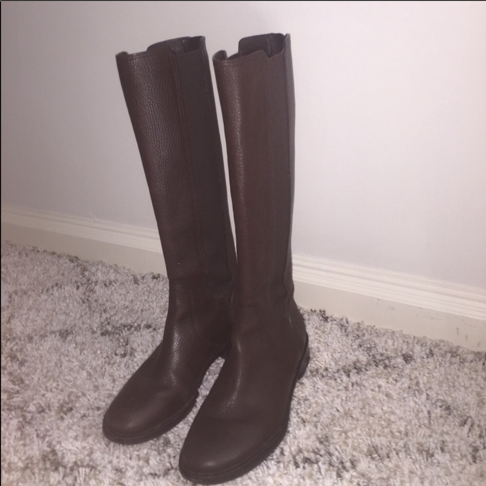 TORY BURCH brown boots size 6